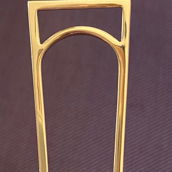 Oribe Geometric Gold Hair Stick - Picture 8 of 12